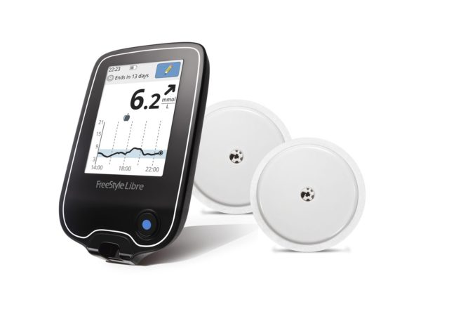 freestyle libre flash glucose monitoring system.